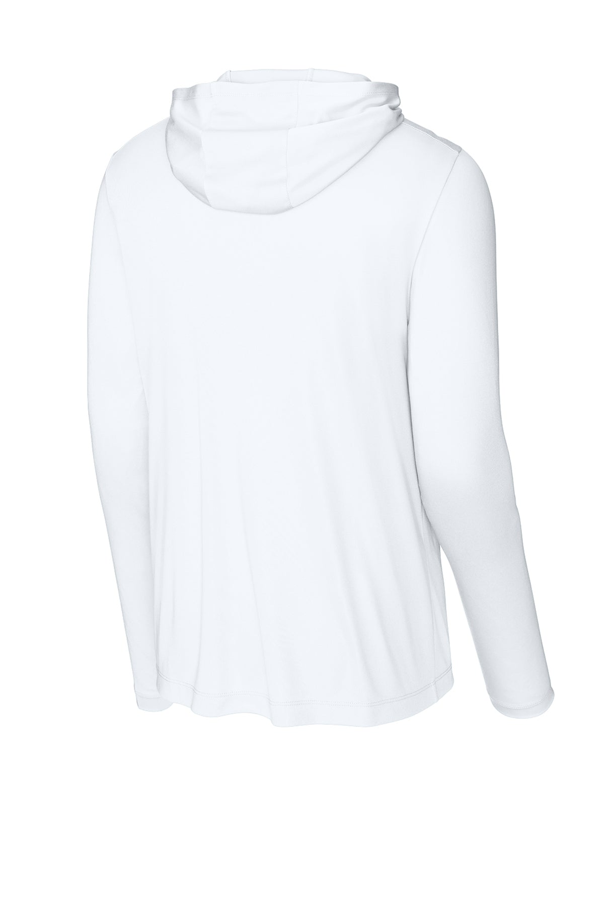 LHS Wrestling White Sport-Tek® Hooded Long Sleeve PosiCharge
