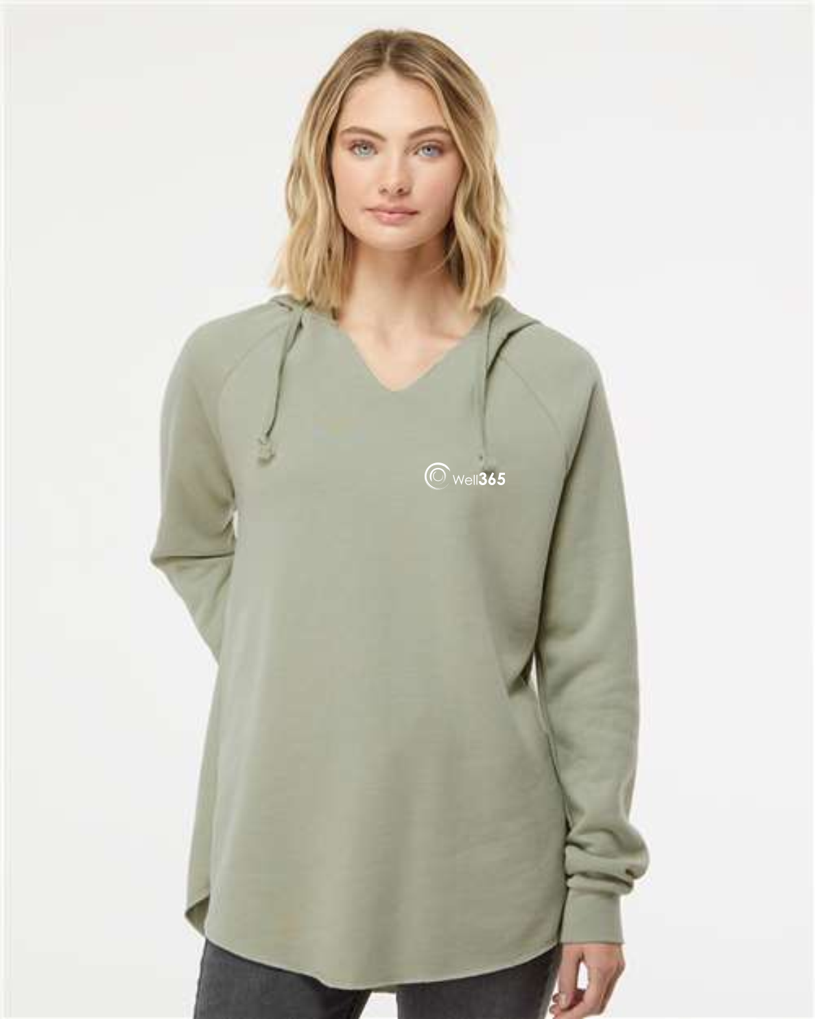 Independent Trading Co. - Women’s Lightweight California Wave Wash Hooded Sweatshirt
