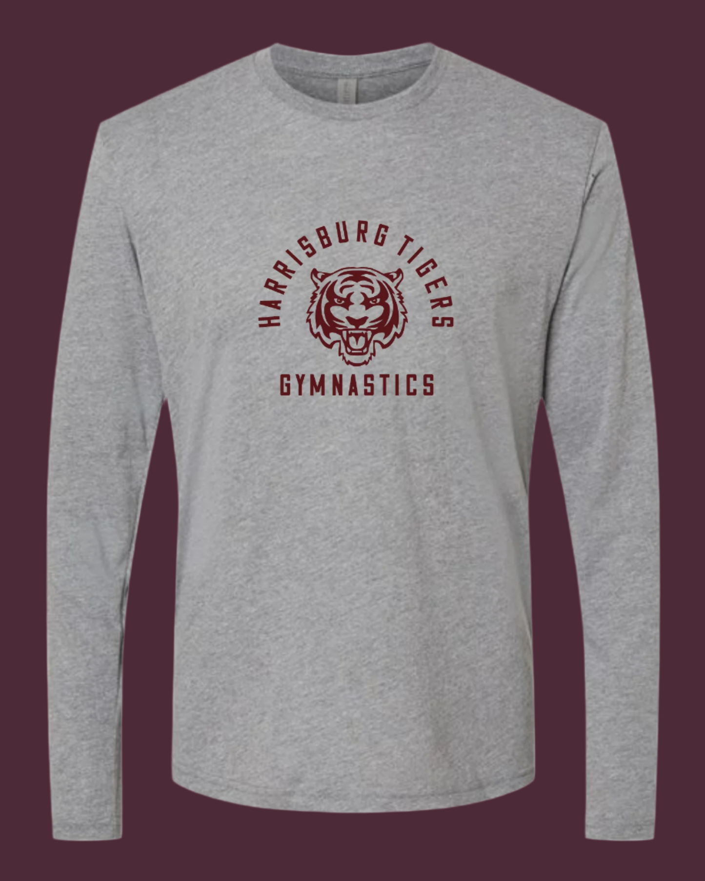 Grey Next Level Apparel Long Sleeve