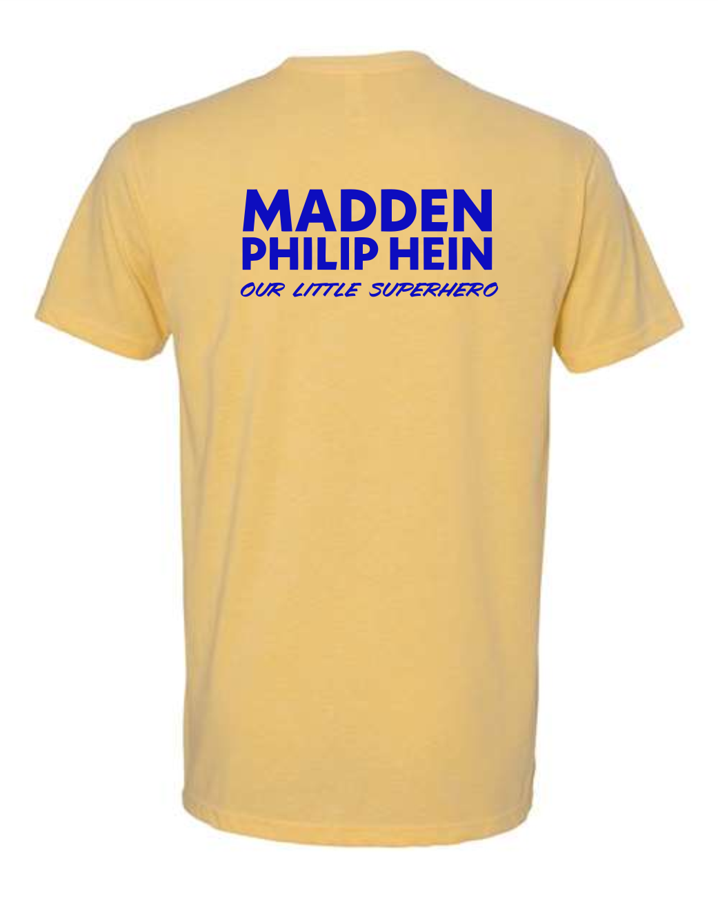 Superhero Madden - Banana Next Level CVC +BACK PRINT