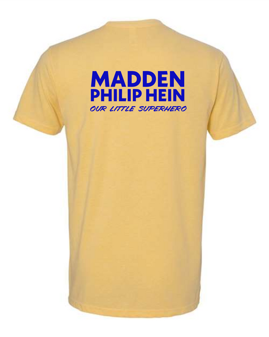 Superhero Madden - Banana Next Level CVC +BACK PRINT