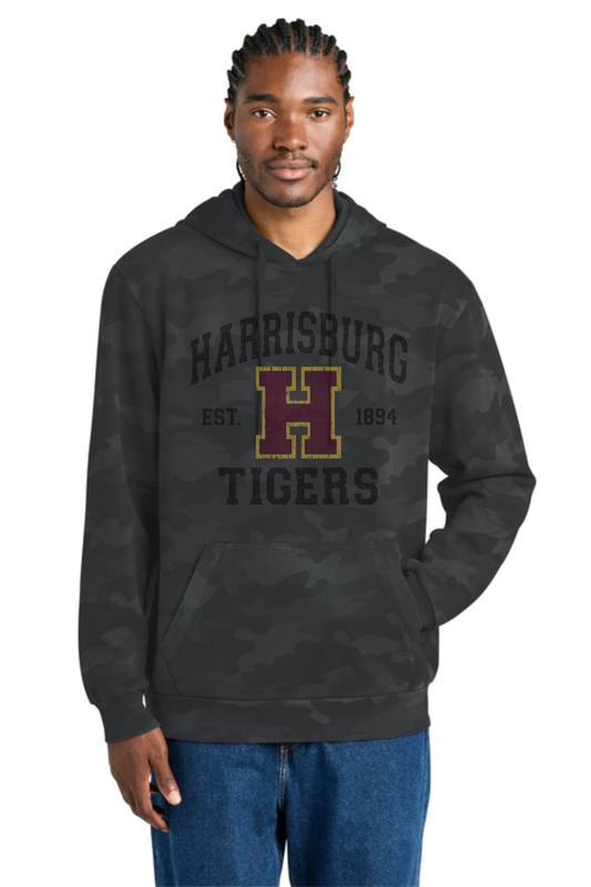 # District Wash Camo Fleece Hoodie