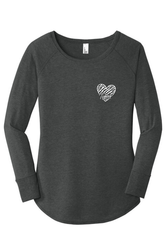 # District Women’s Perfect Tri Long Sleeve Tunic Tee
