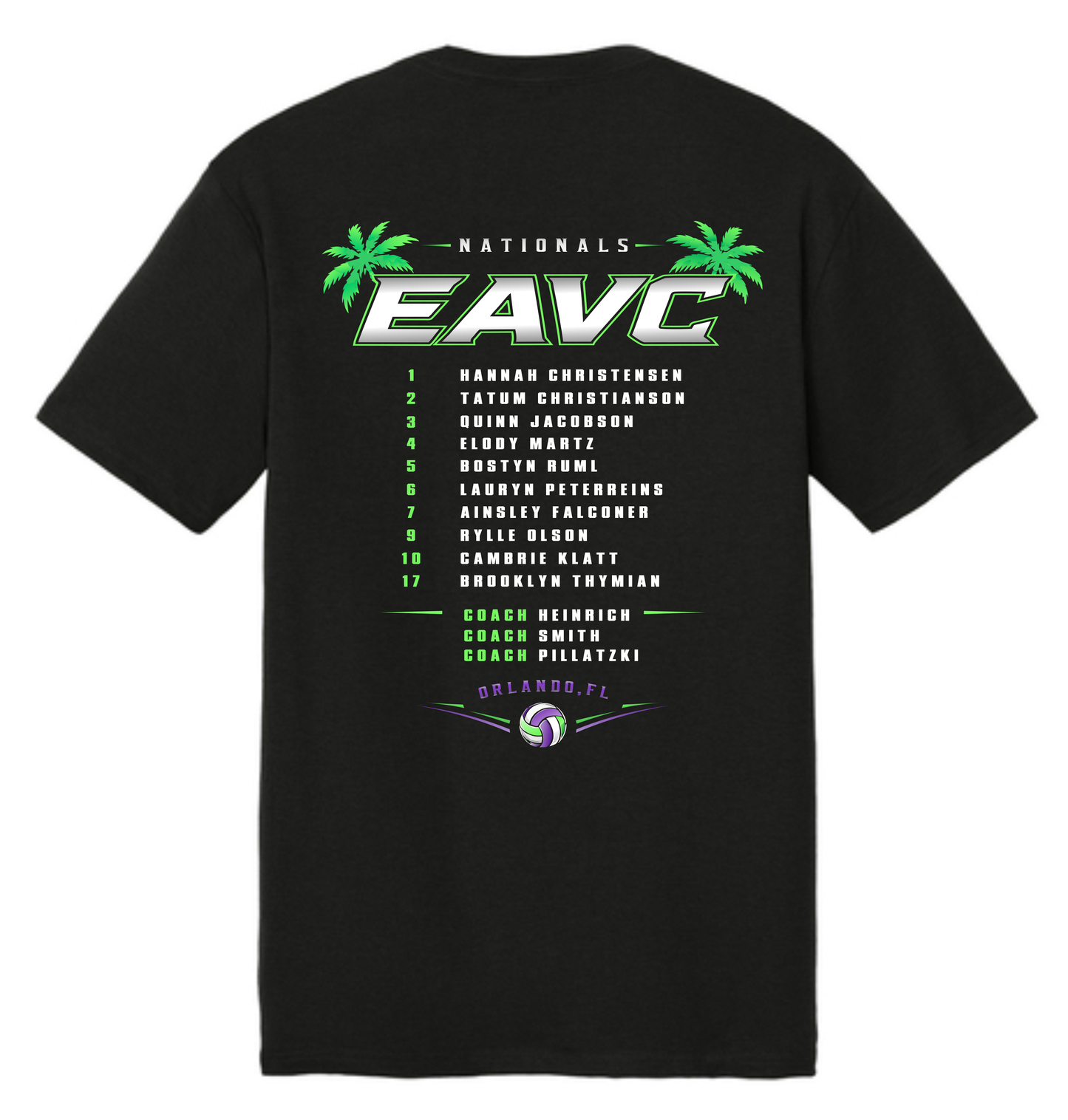 District Perfect Tri-Blend T-Shirt (Front&Back)