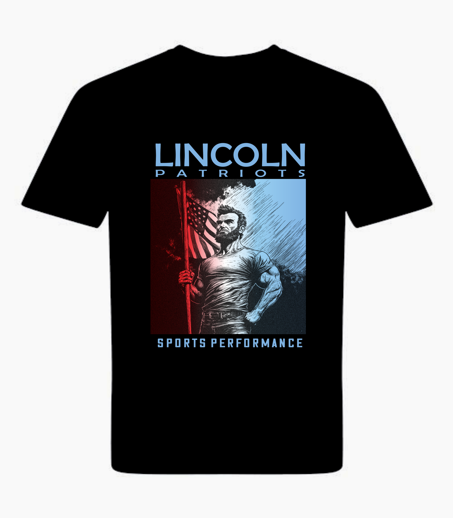 LHS Black District Tee