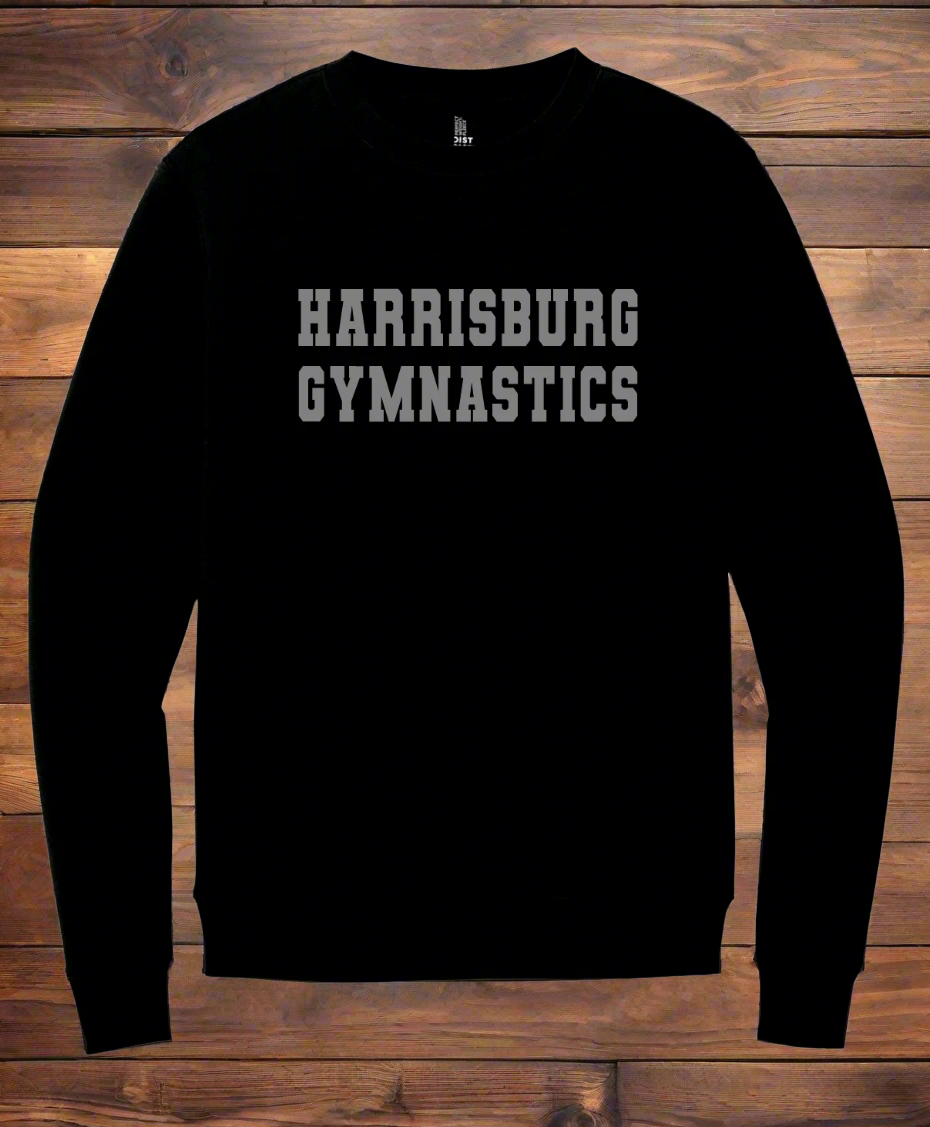 Black District Perfect Weight Fleece Crew