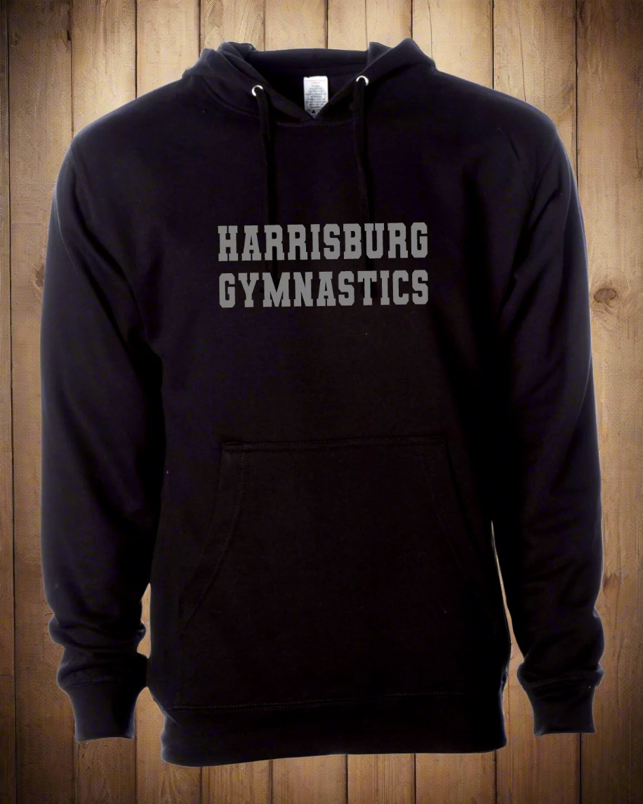 Black Independent Trading Co. - Midweight Hooded Sweatshirt