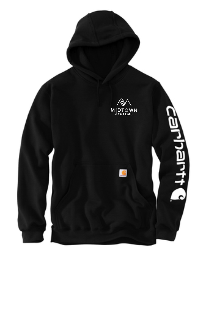 Midtown Black Carhartt Hooded Sweatshirt