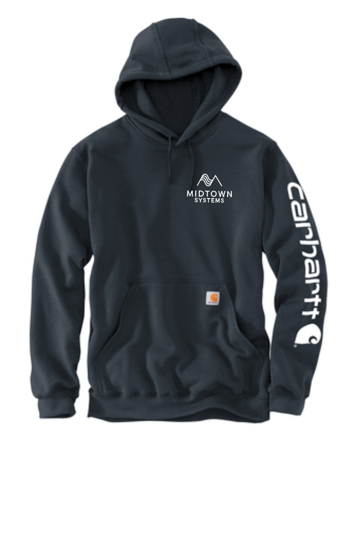 Midtown New Navy Carhartt Hooded Sweatshirt