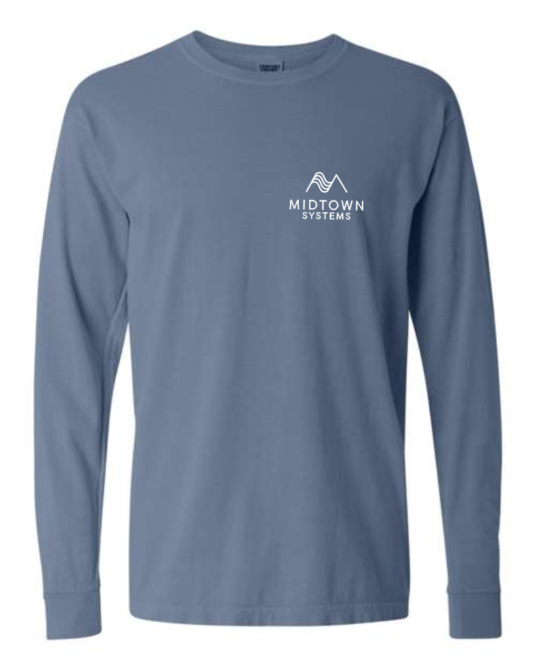 Midtown BlueJean Comfort Colors LongSleeve