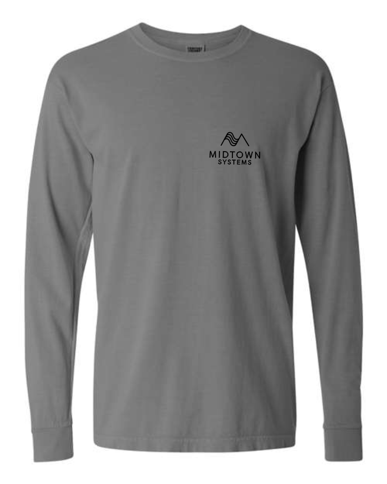 Midtown Grey Comfort Colors LongSleeve