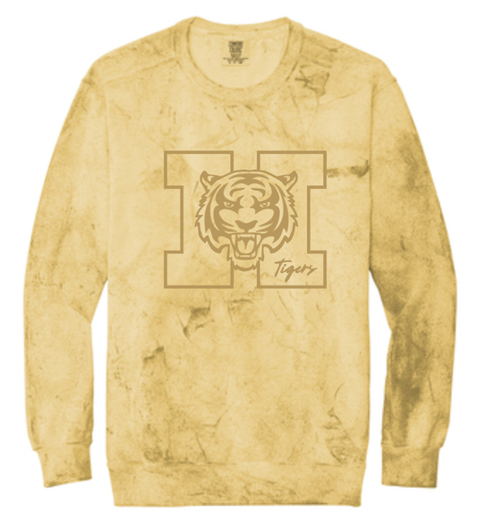 Comfort Colors® Color Blast Crewneck Sweatshirt(E)