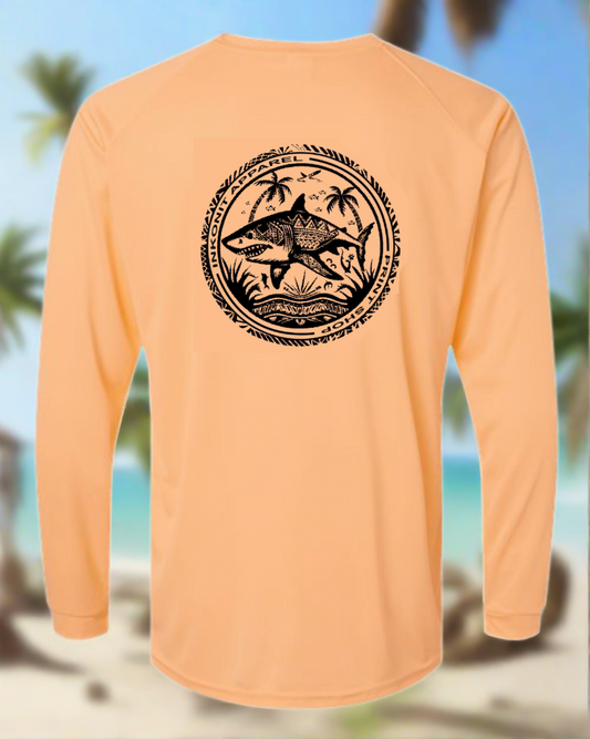 EL SHARK Paragon Sun Shirt - Coral