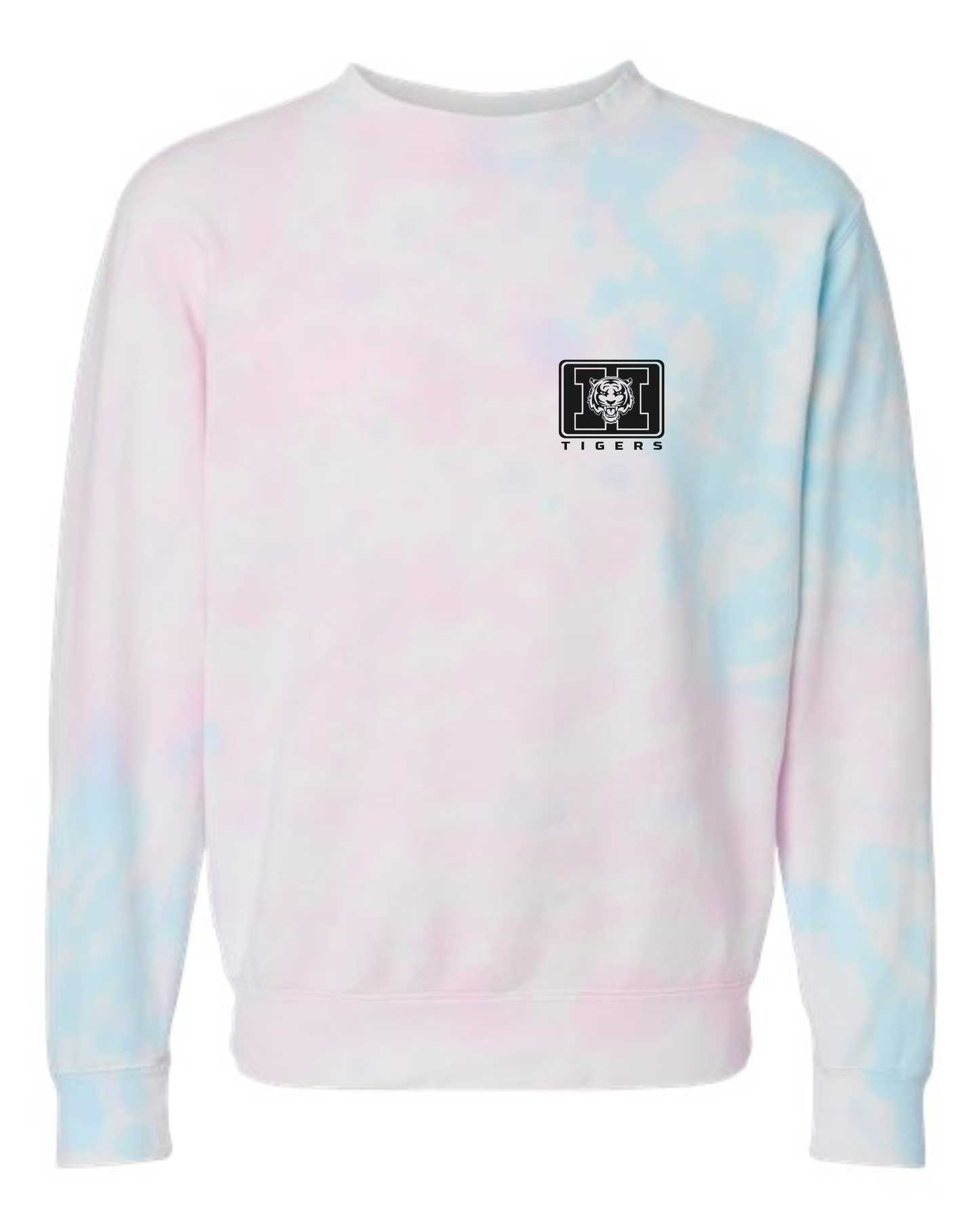 Independent Trading Co. - Midweight Tie-Dyed Crewneck Sweatshirt (A)