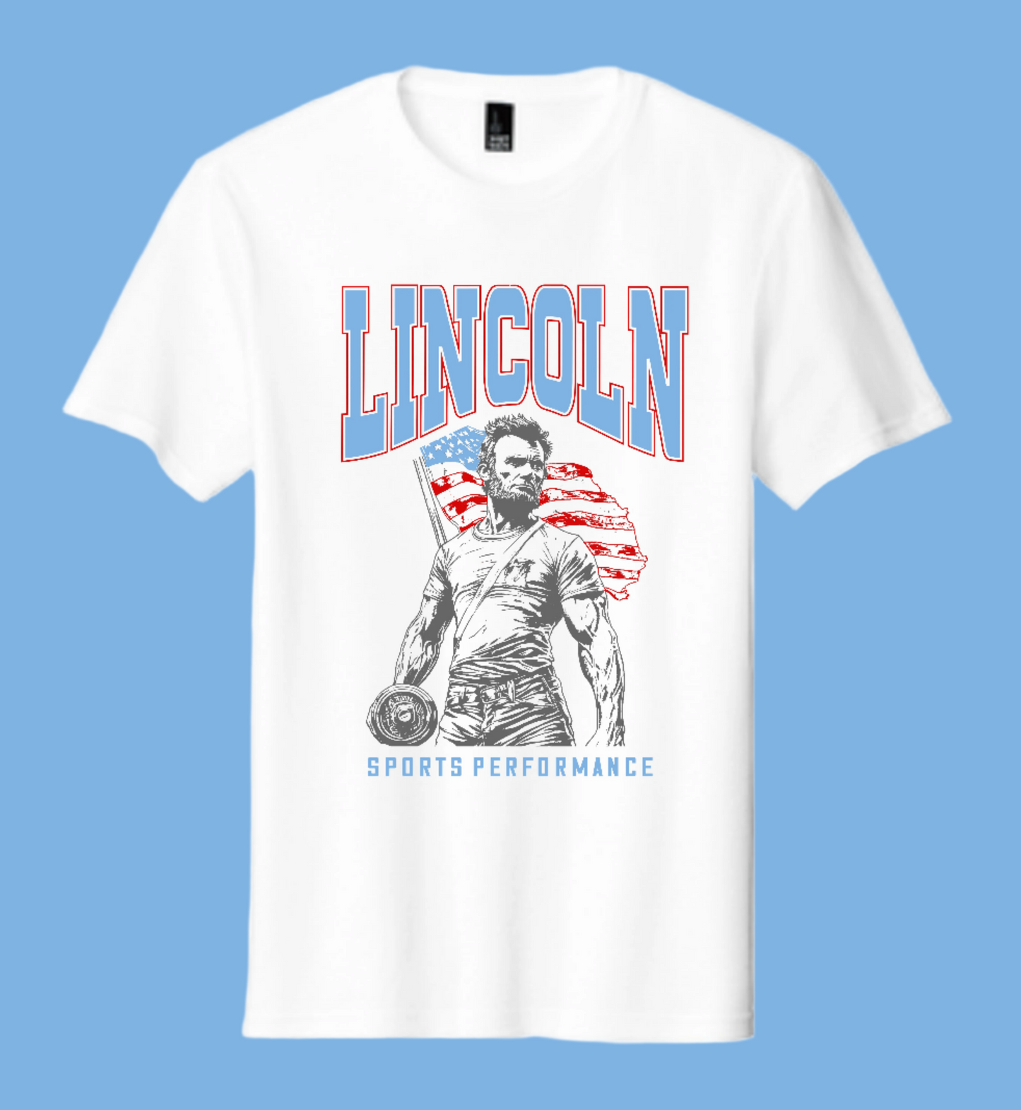 LHS White District Tee