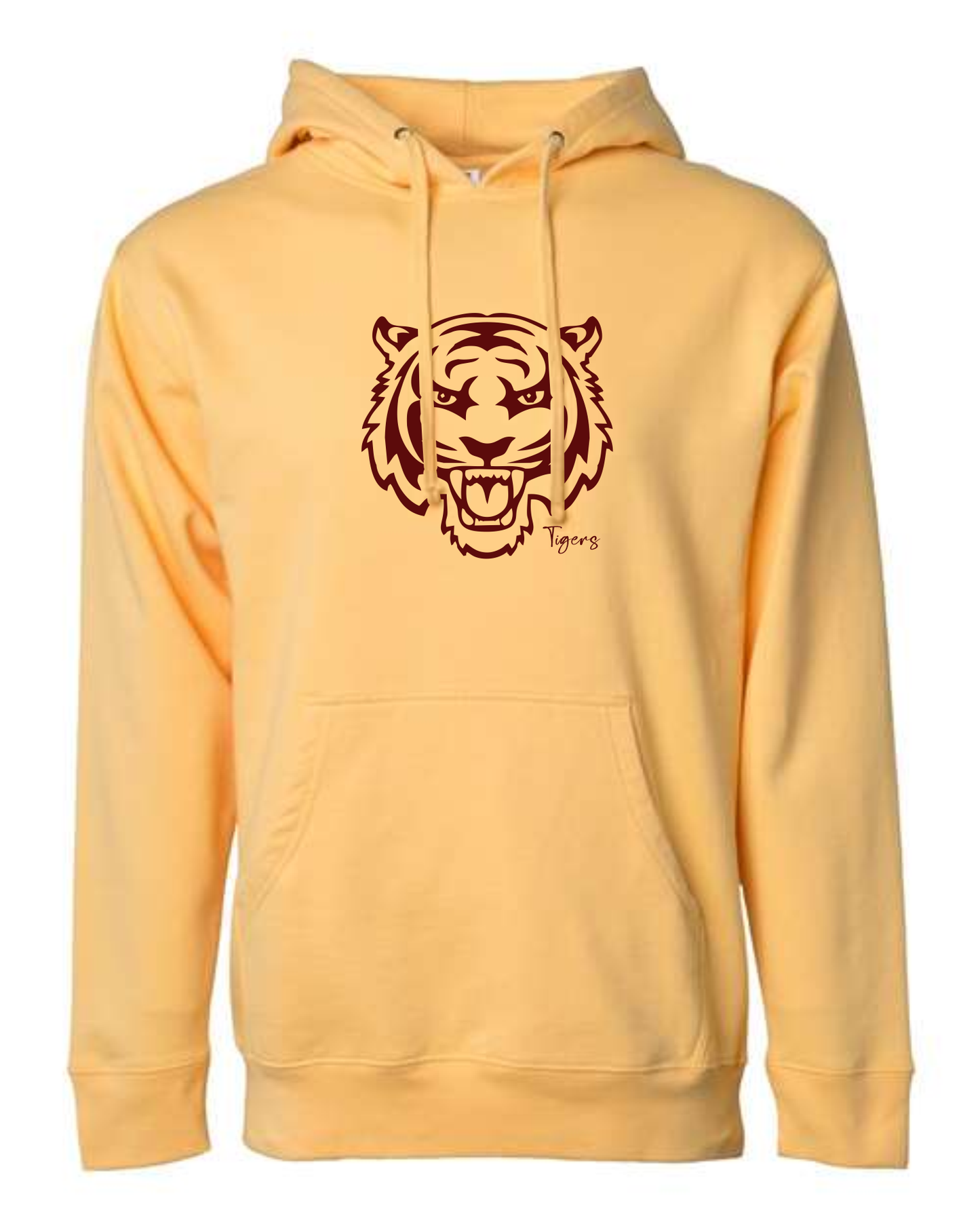 Graphic Maroon - Peach Independent Trading Mid-Weight