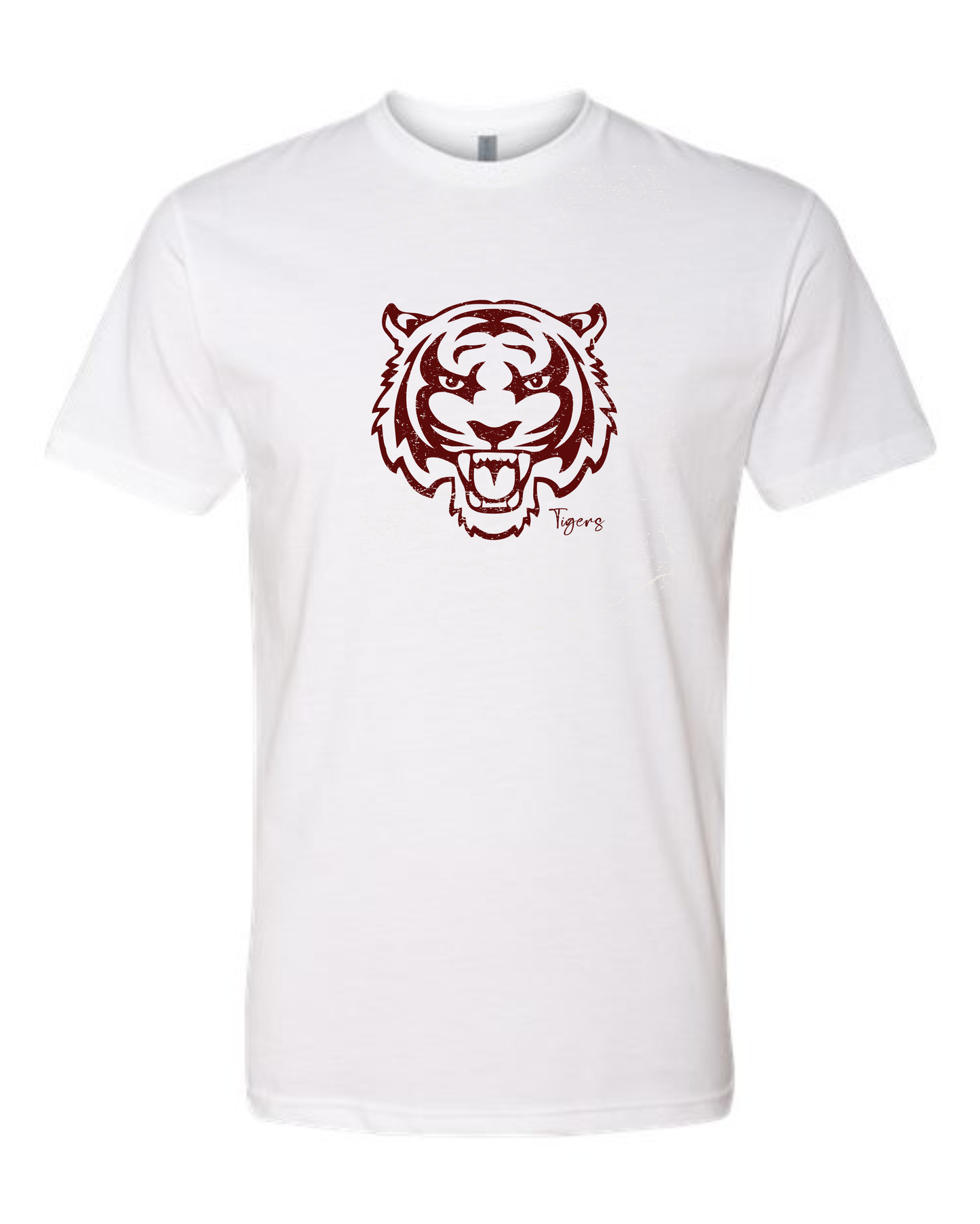 Graphic Maroon - Next Level White