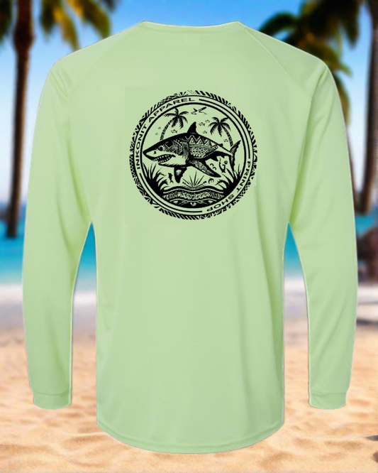 EL SHARK Paragon Sun Shirt - Limeade