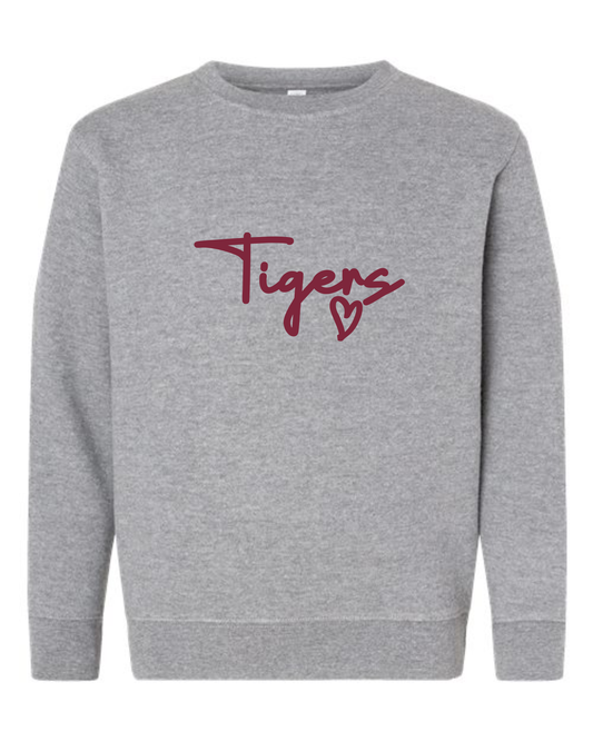 LAT - Youth Elevated Fleece Crewneck Sweatshirt (A)