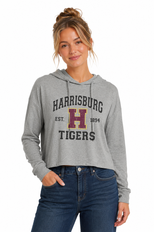 # District Women’s Perfect Tri Midi Long Sleeve Hoodie