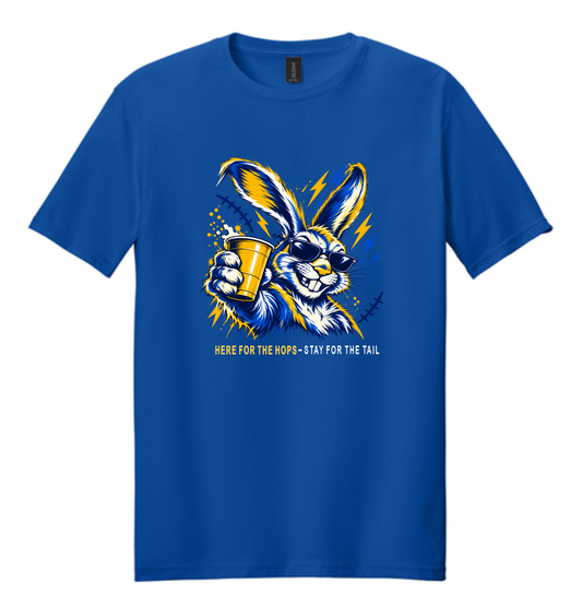 HOPS & TAIL - 100% Cotton T-Shirt
