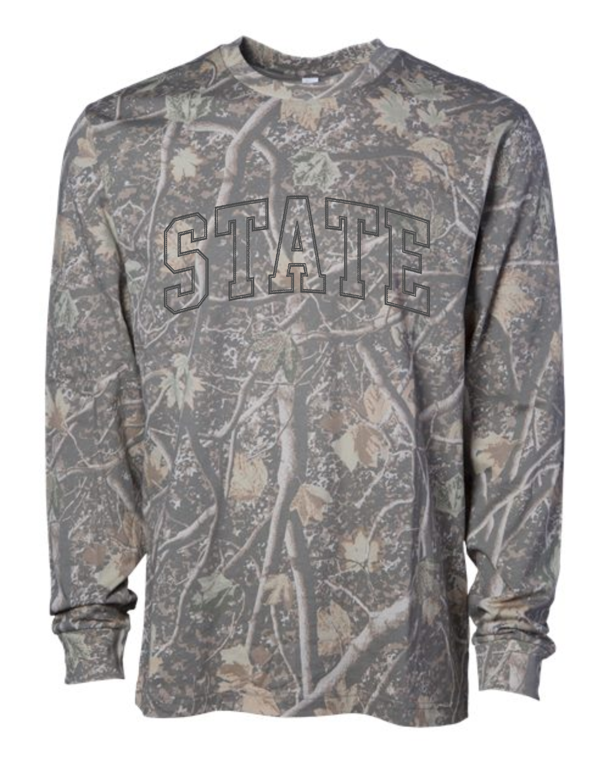 STATE CAMO - Independent Trading Co. - Premium Unisex Long Sleeve