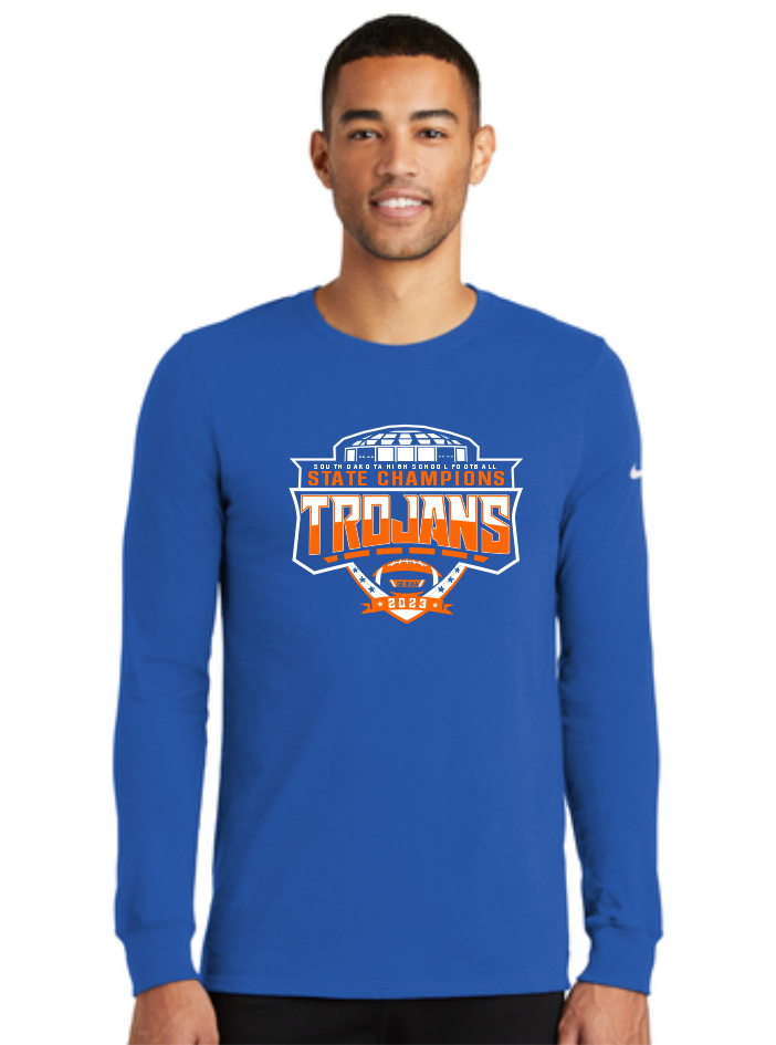 Nike Dri-FIT Cotton/Poly Long Sleeve Tee
