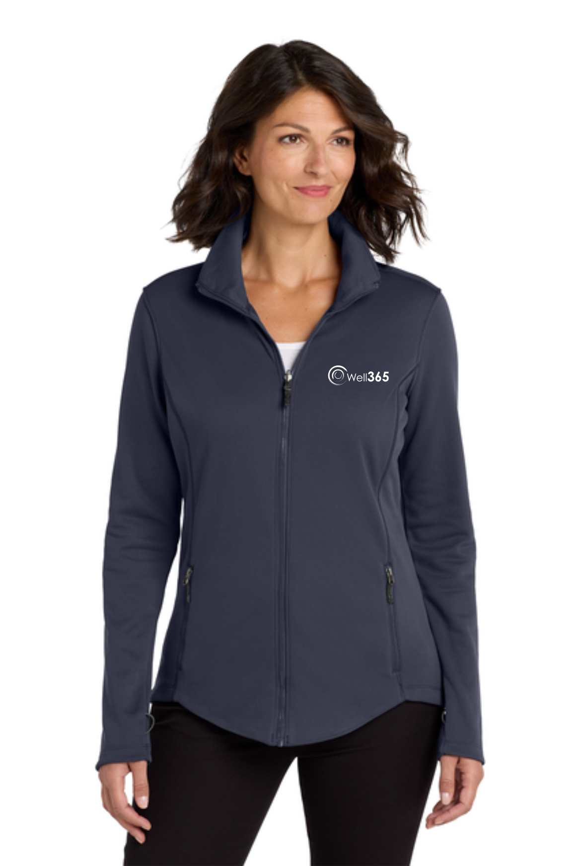 Port Authority ® Women's Collective Smooth Fleece Jacket (white)