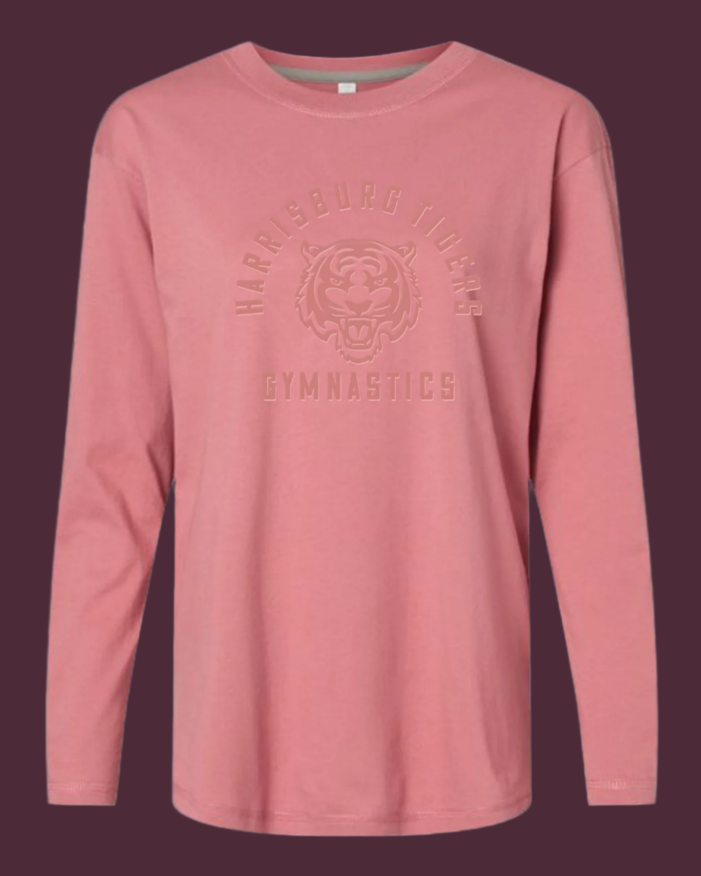 PUFF PRINT LAT - Women's Fine Jersey Long Sleeve Tee