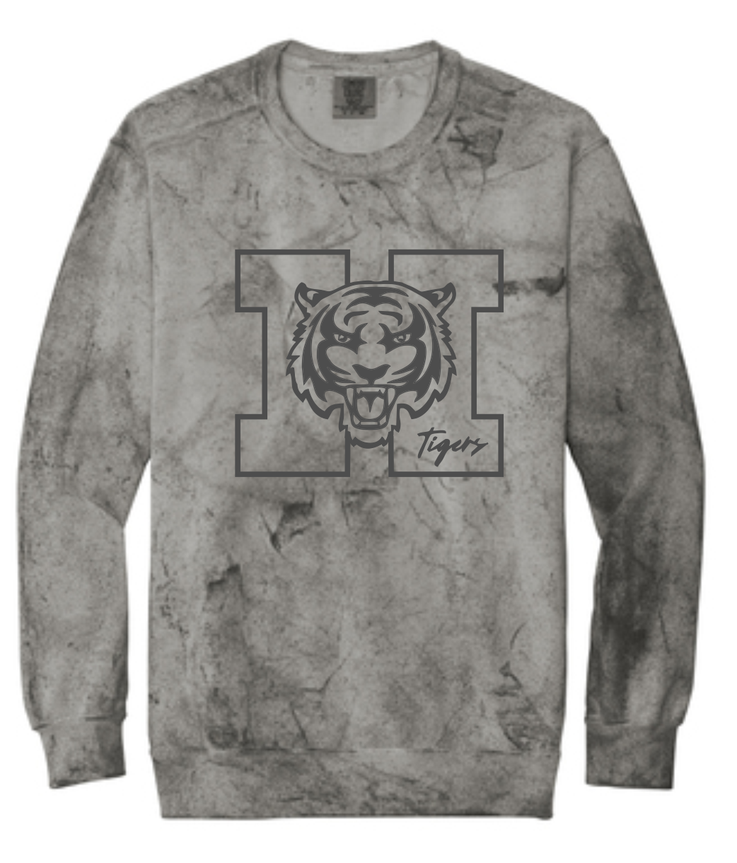Comfort Colors® Color Blast Crewneck Sweatshirt(E)