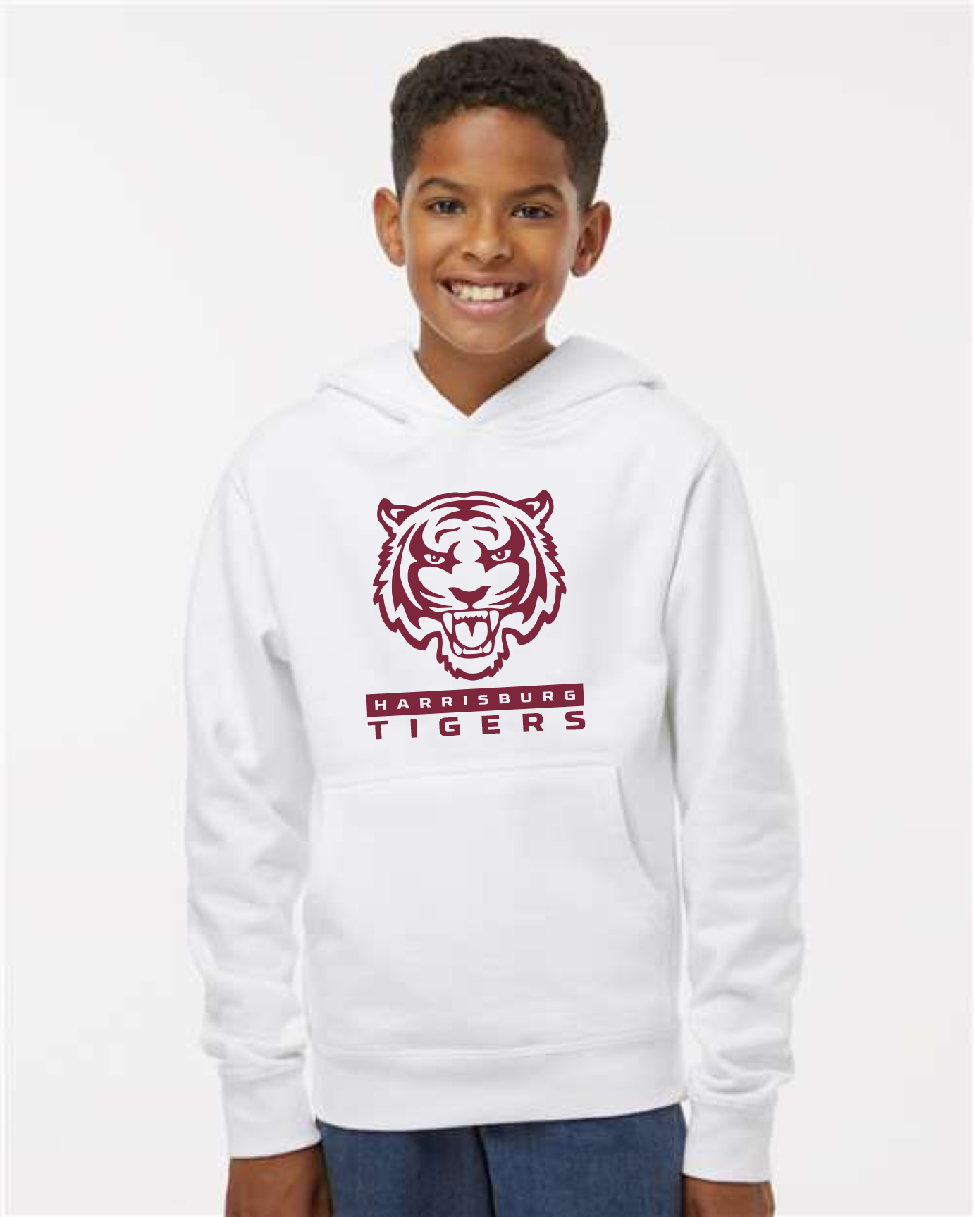 Independent Trading Co. - Youth Midweight Hooded Sweatshirt (A)