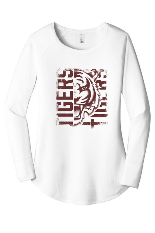 # District Women’s Perfect Tri Long Sleeve Tunic Tee