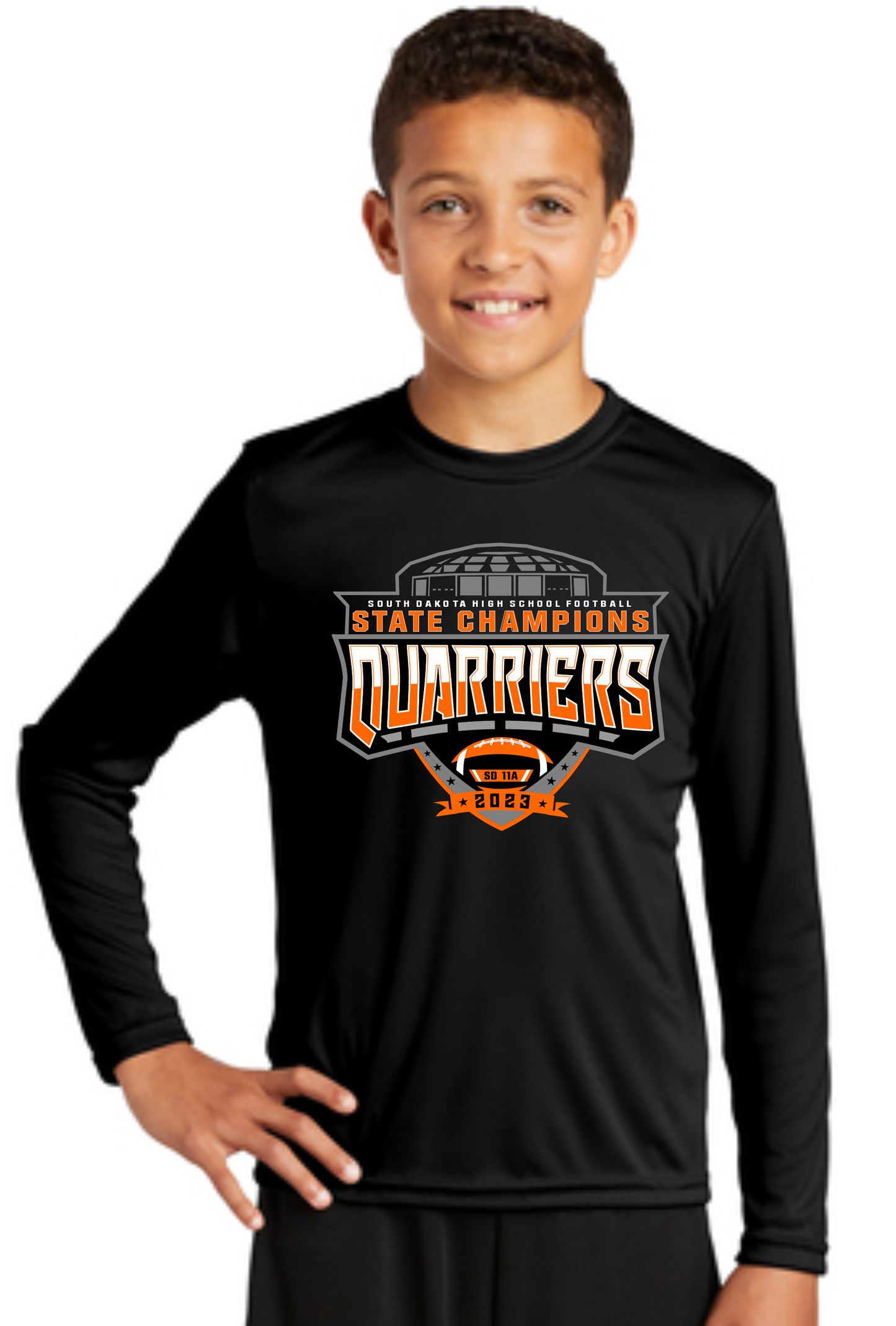 Qs Youth Sport Tek Posi-Charge Longsleeve