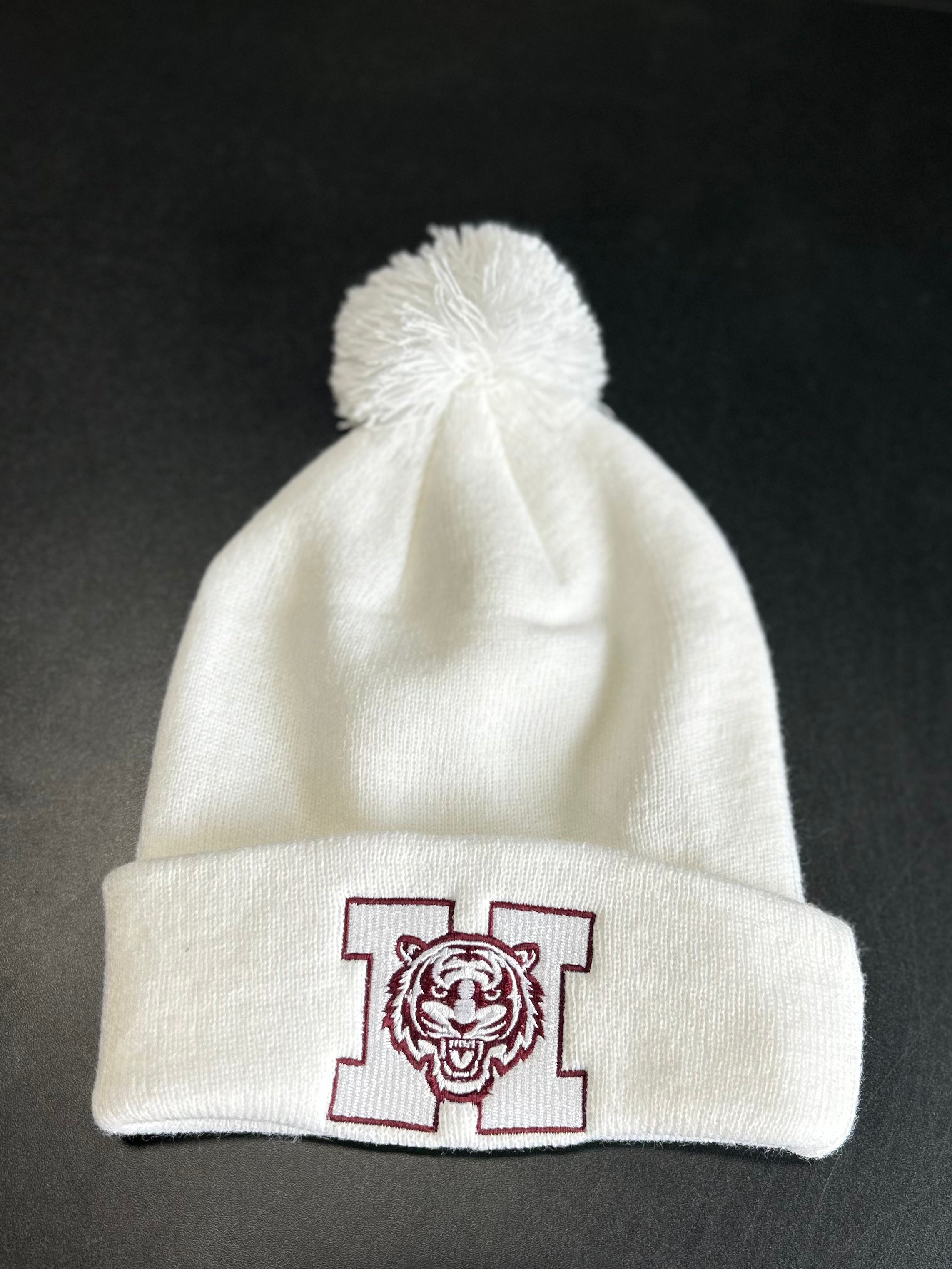 White Harrisburg Stocking Hat