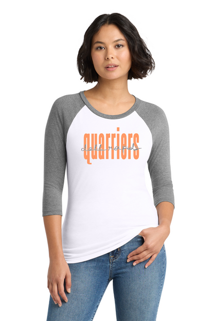 District® Women’s Perfect Tri® 3/4-Sleeve Raglan