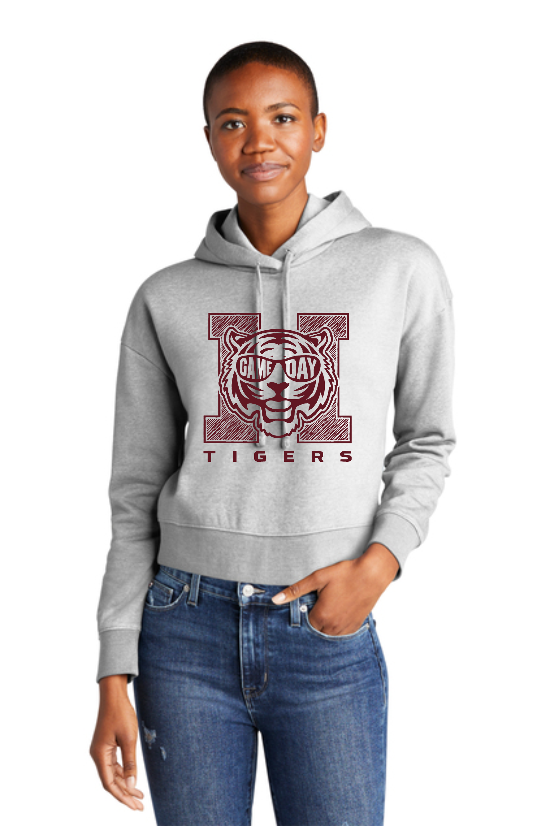 District® Women’s V.I.T.™ Cropped Fleece Hoodie
