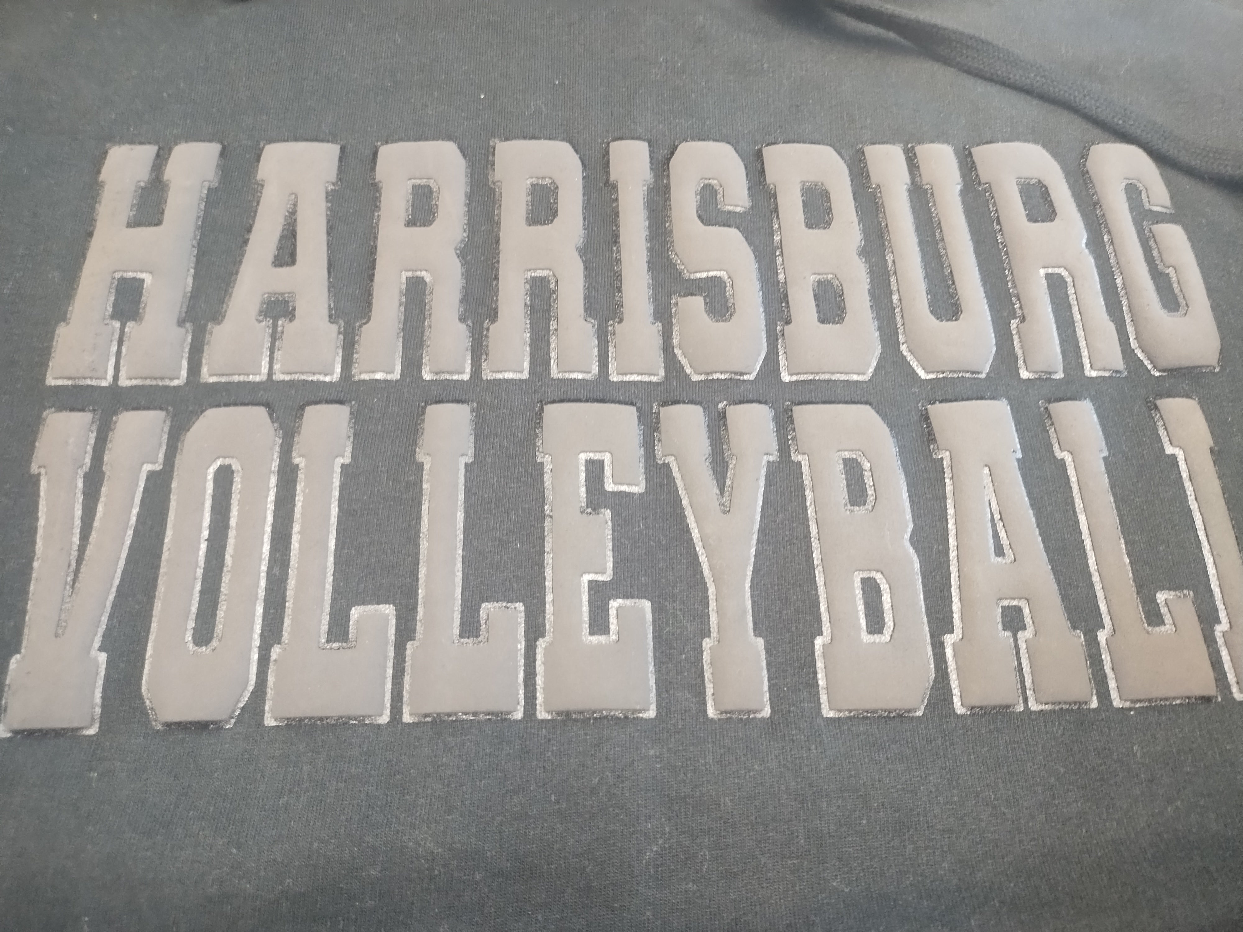 Harrisburg Volleyball PUFF PRINT - Midweight Hooded Sweatshirt