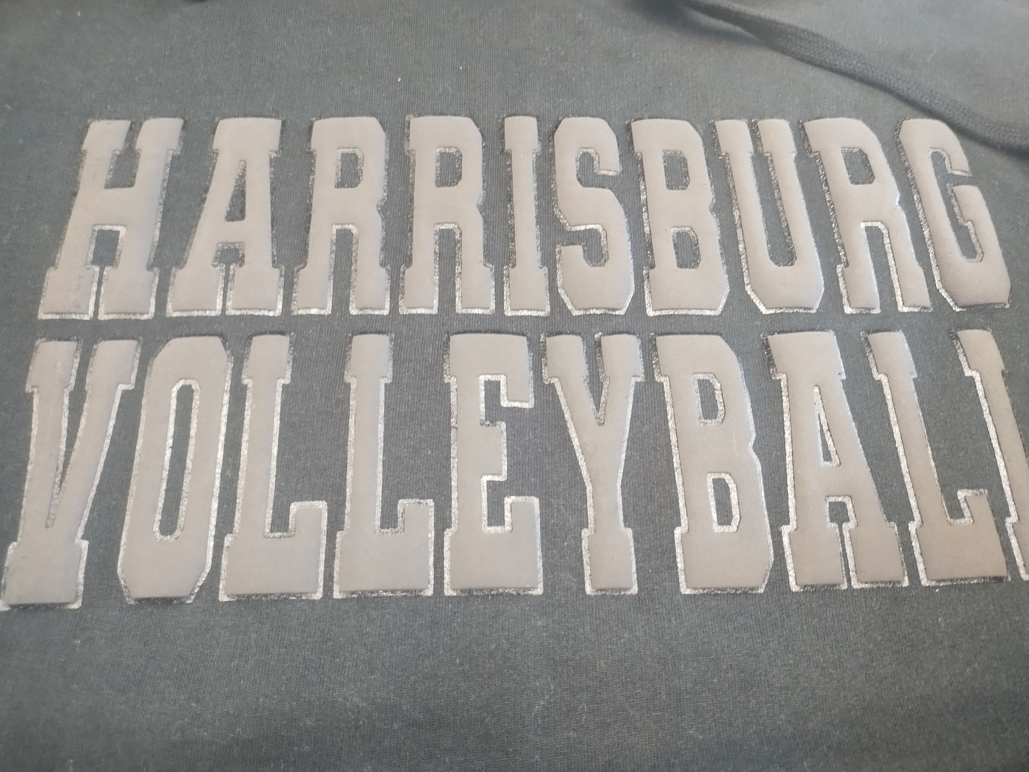 Harrisburg Volleyball PUFF PRINT - Midweight Hooded Sweatshirt