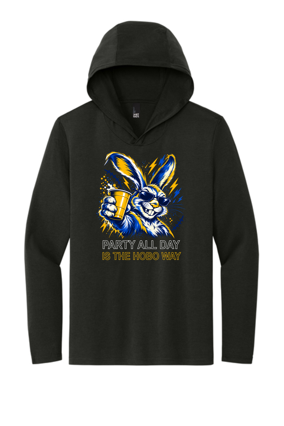 District Triblend Hooded Longsleeve