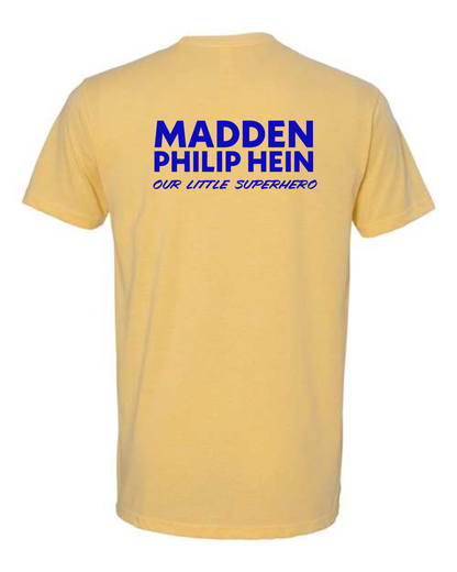 Superhero Madden - Banana Next Level CVC +BACK PRINT