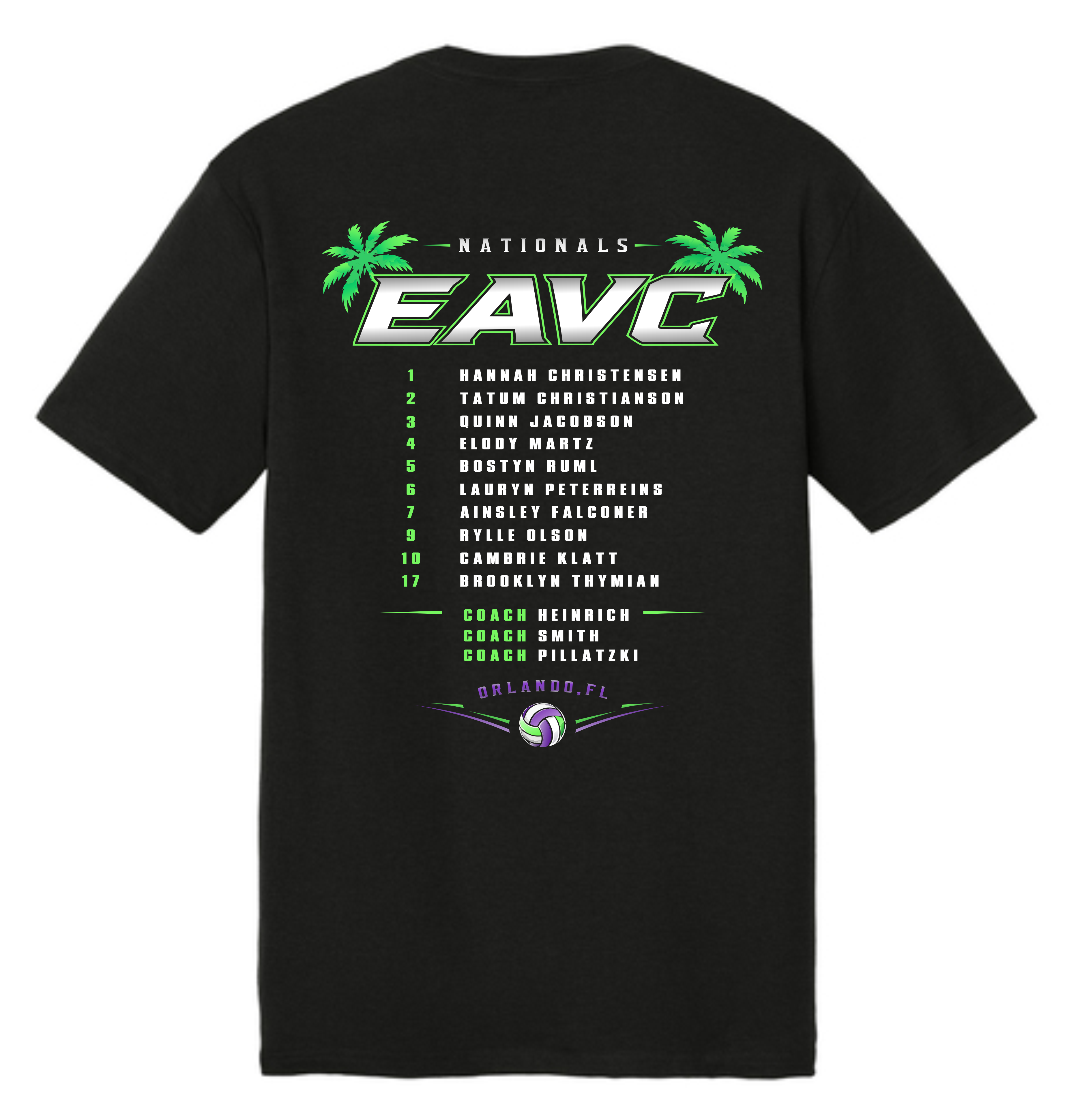District Perfect Tri-Blend T-Shirt (Front&Back)