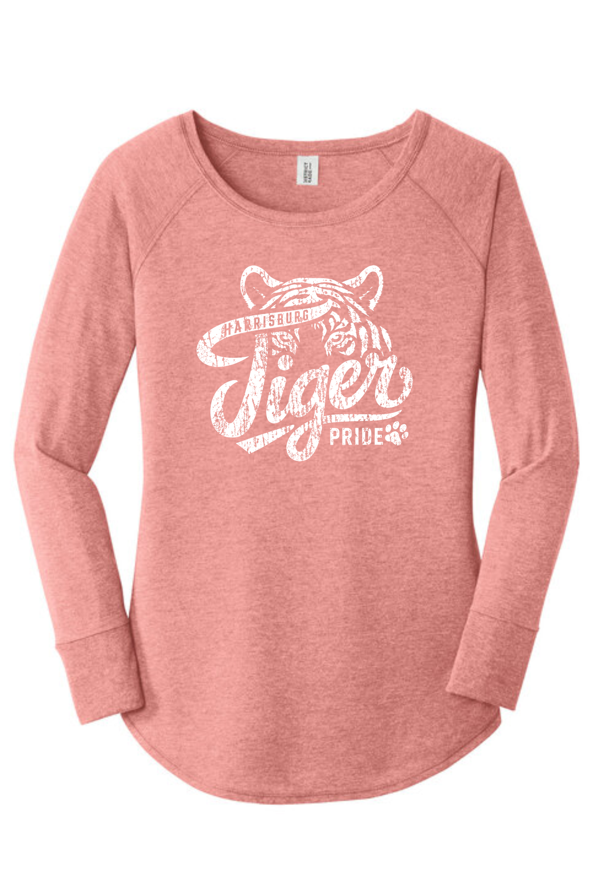 # District Women’s Perfect Tri Long Sleeve Tunic Tee