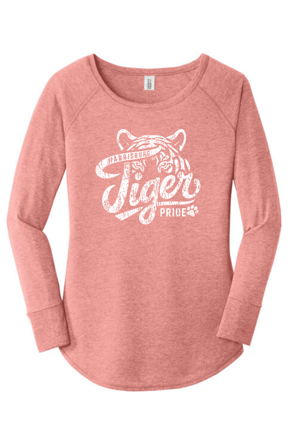 # District Women’s Perfect Tri Long Sleeve Tunic Tee
