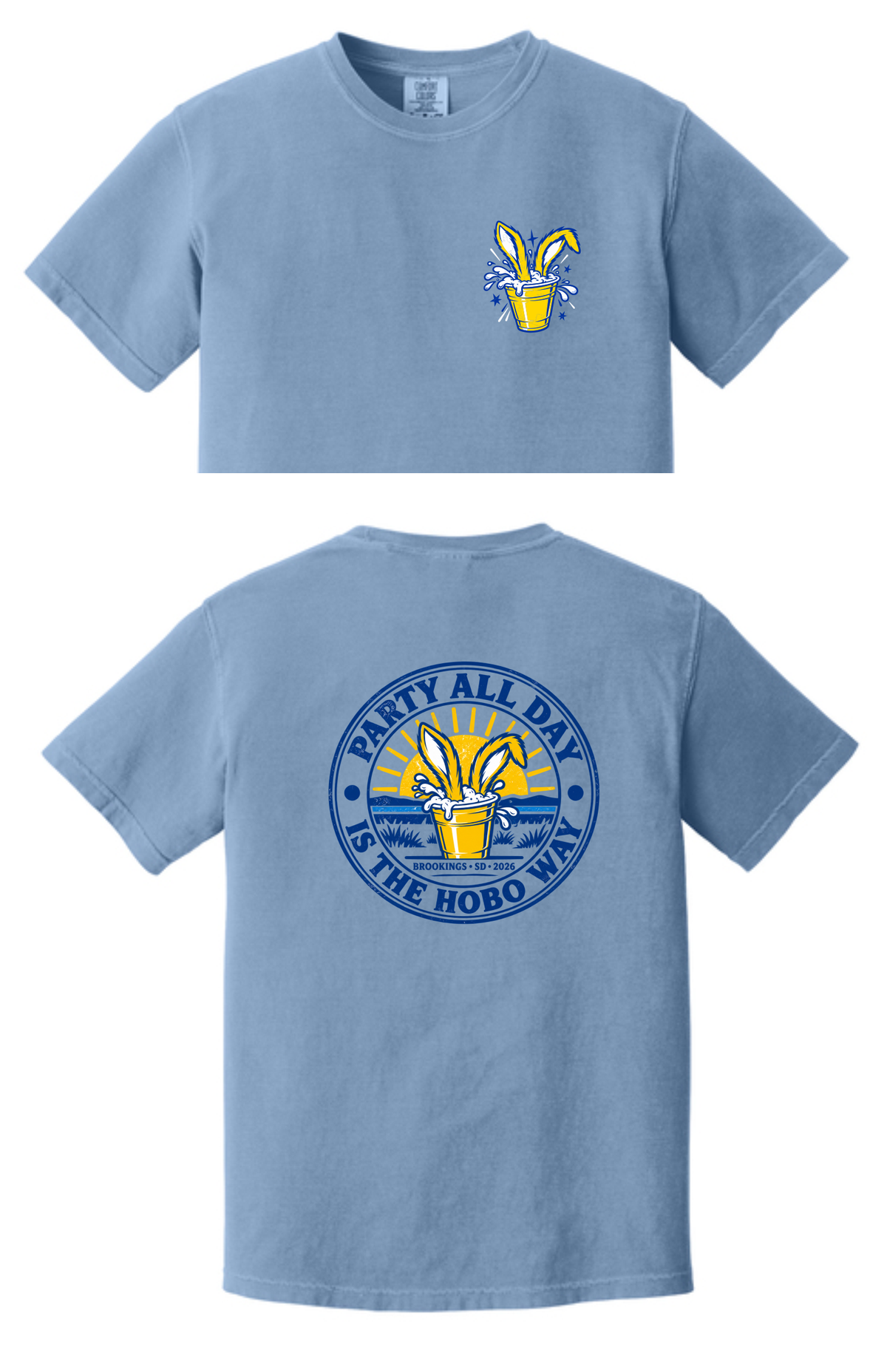 VACA - Comfort Colors T-Shirt (Front & Back)