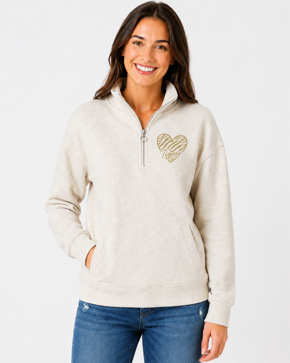 # MV SPORT Women's Cloud Fleece Quarter-Zip Sweatshirt