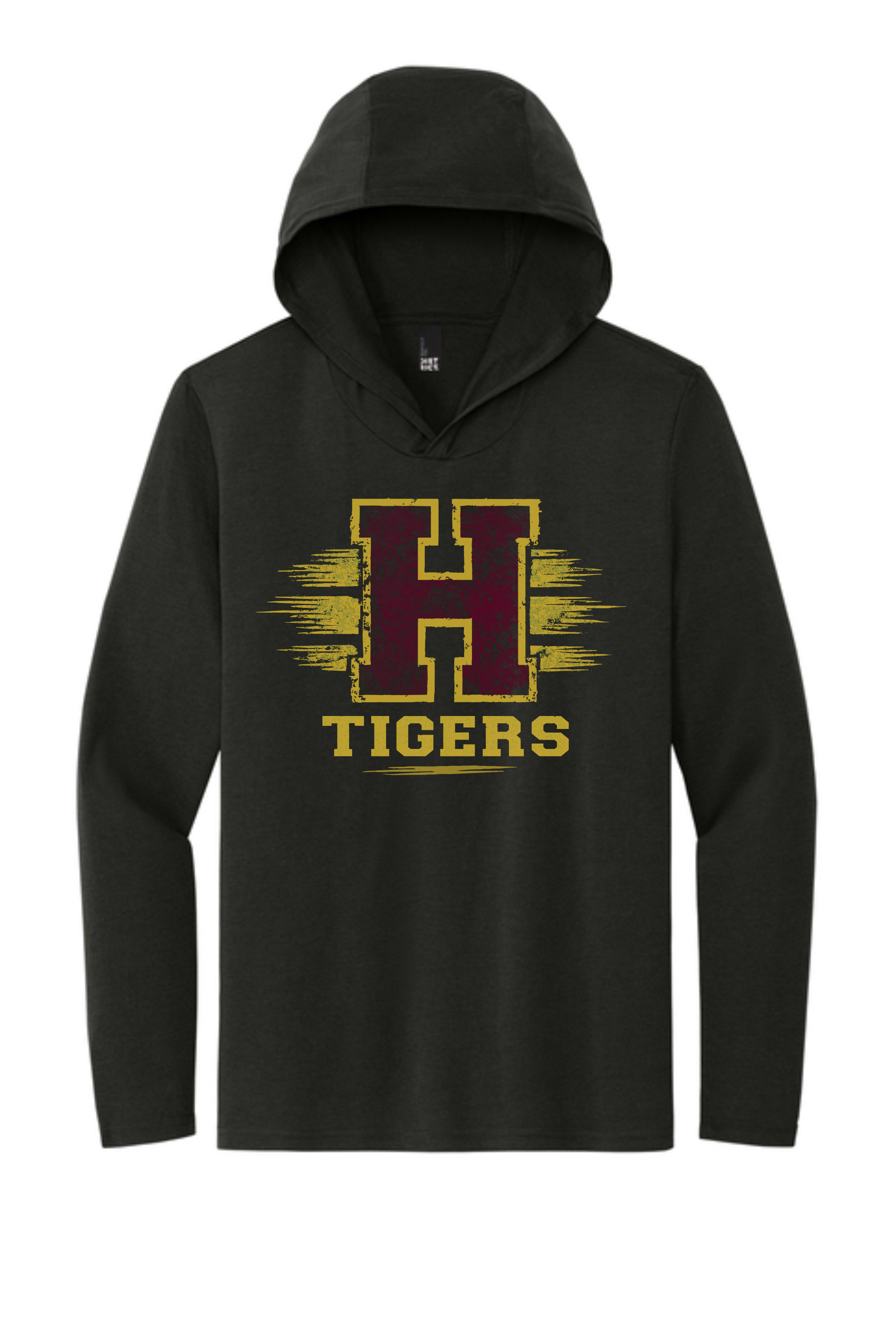 # District Perfect Tri-Blend Hooded Longsleeve