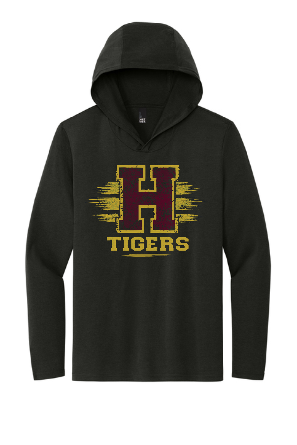 # District Perfect Tri-Blend Hooded Longsleeve