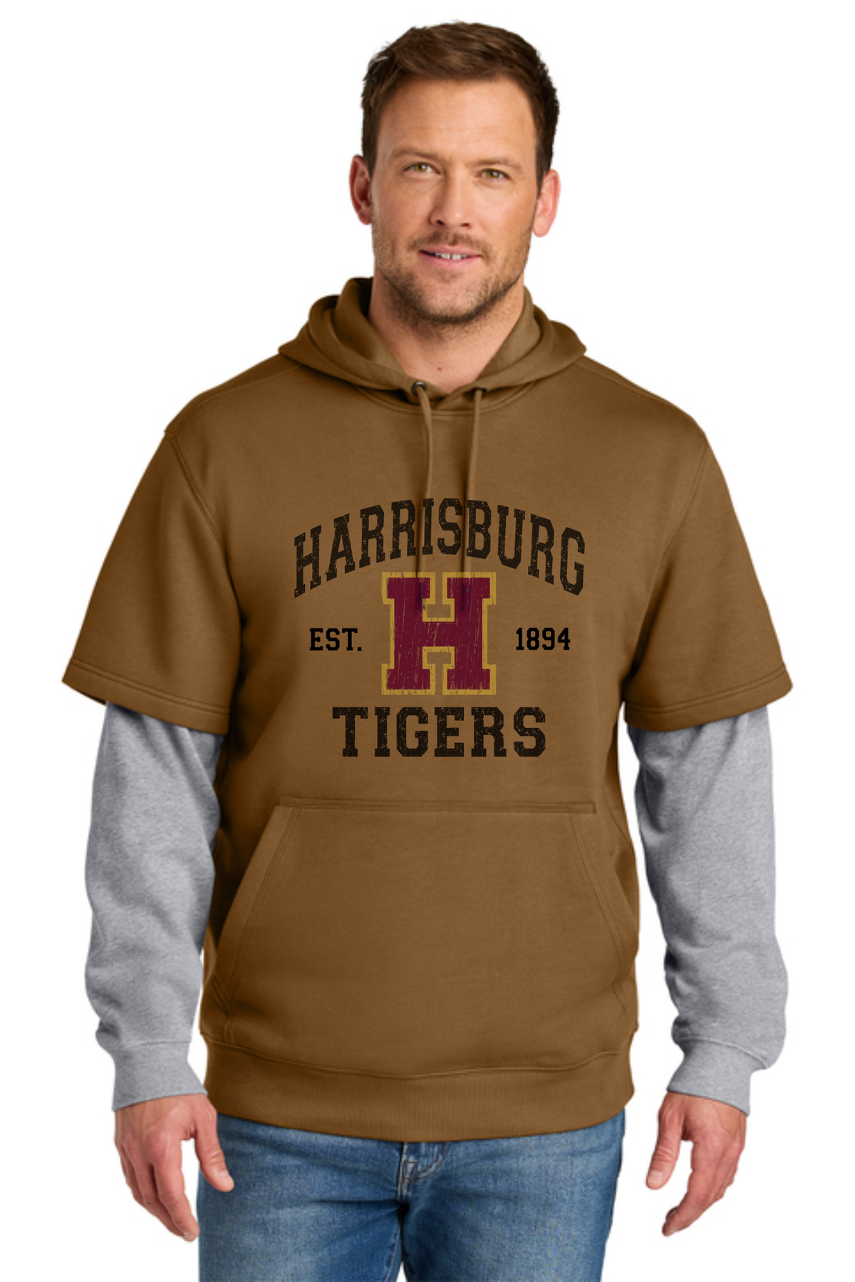 # CornerStone Tough Fleece Layered Hoodie