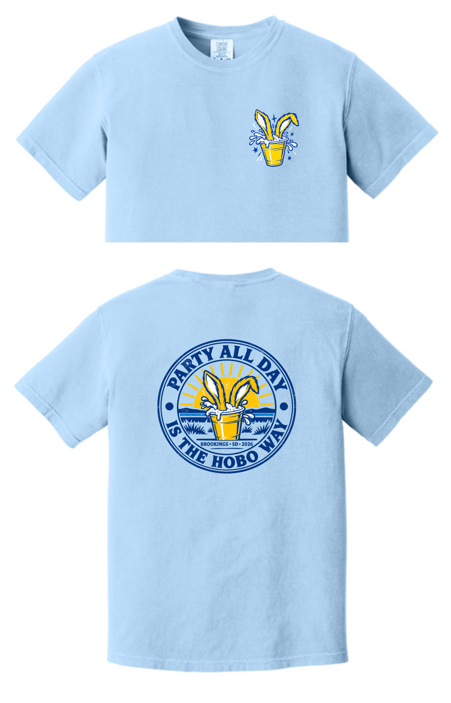 VACA - Comfort Colors T-Shirt (Front & Back)