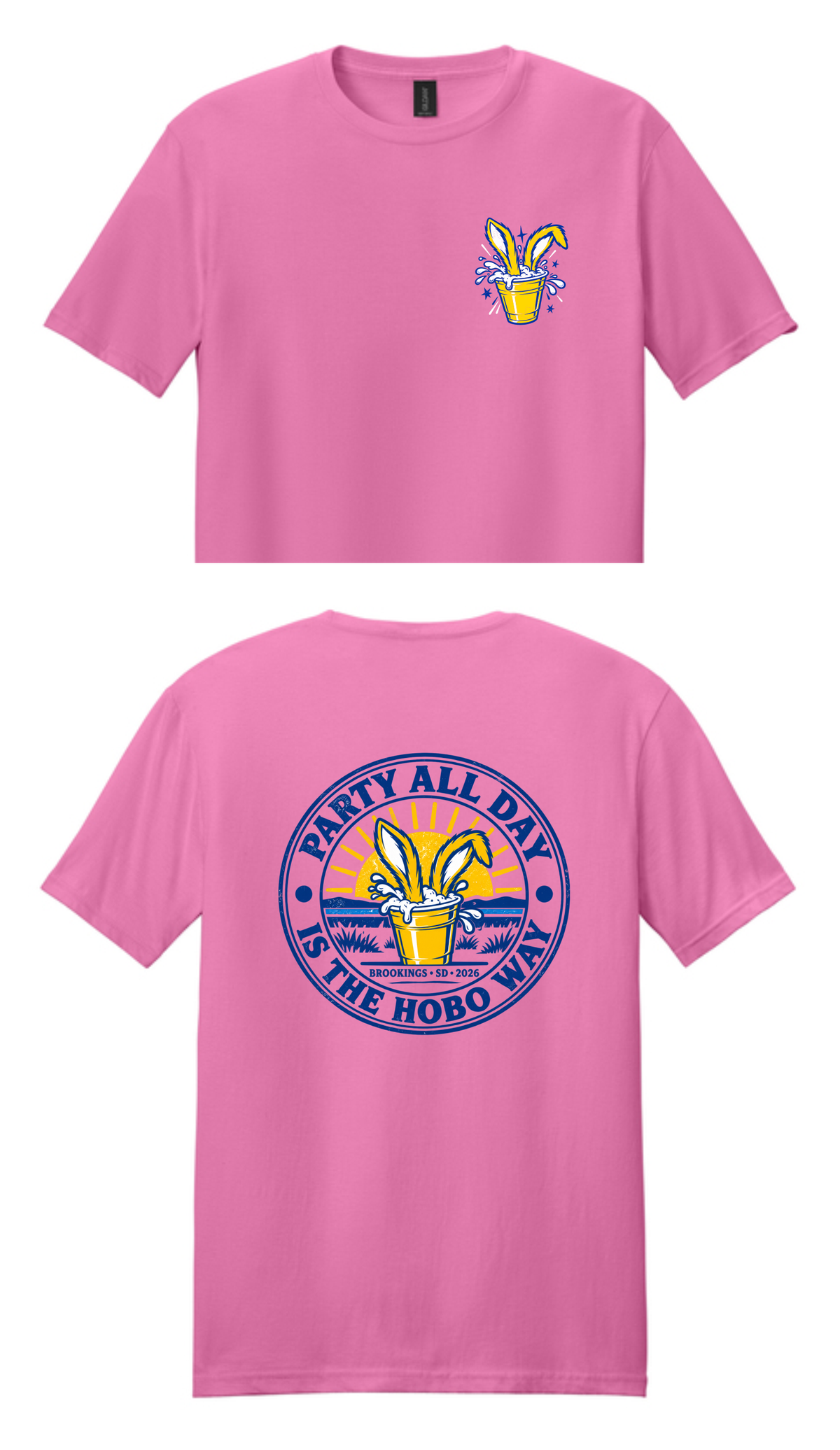 VACA - 100% Cotton T-Shirt (Front & Back)